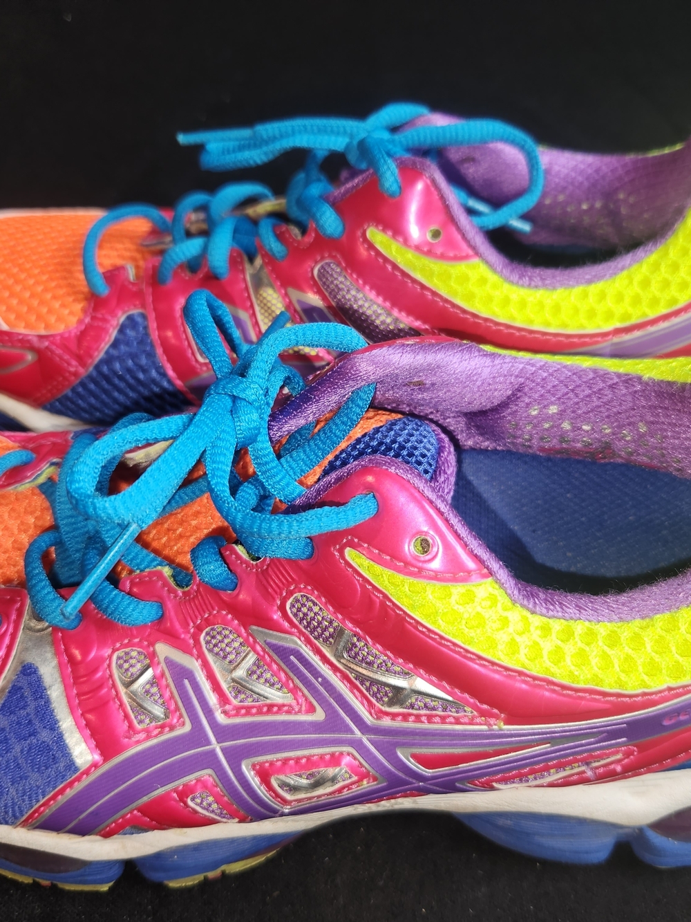 ASICS Purple, Blue & Teal Women's Sneaker Interior - Picture 4 of 9